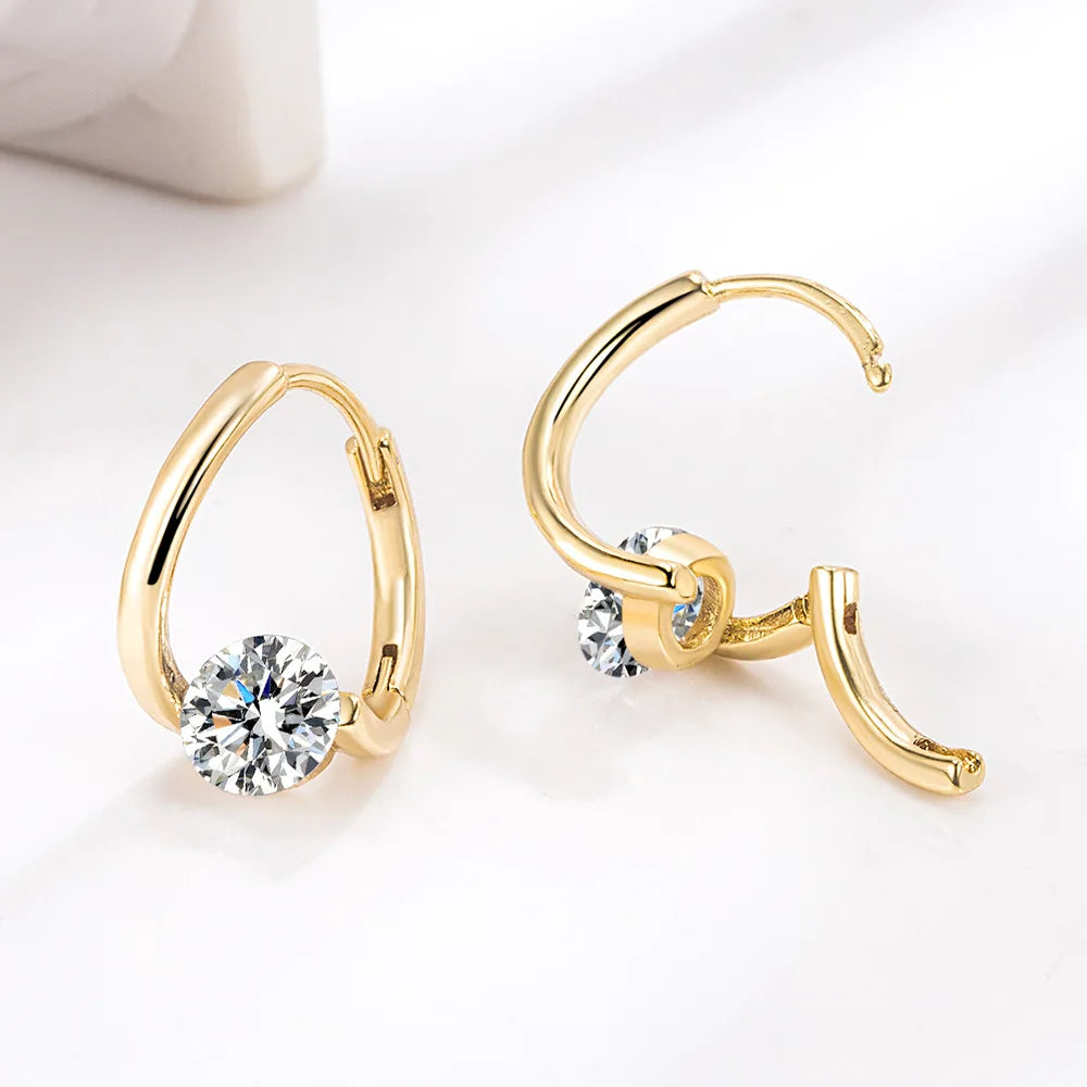 Irregular, minimalist, fashionable, and versatile earrings for spring and summer festivals, suitable for men, women, and couples