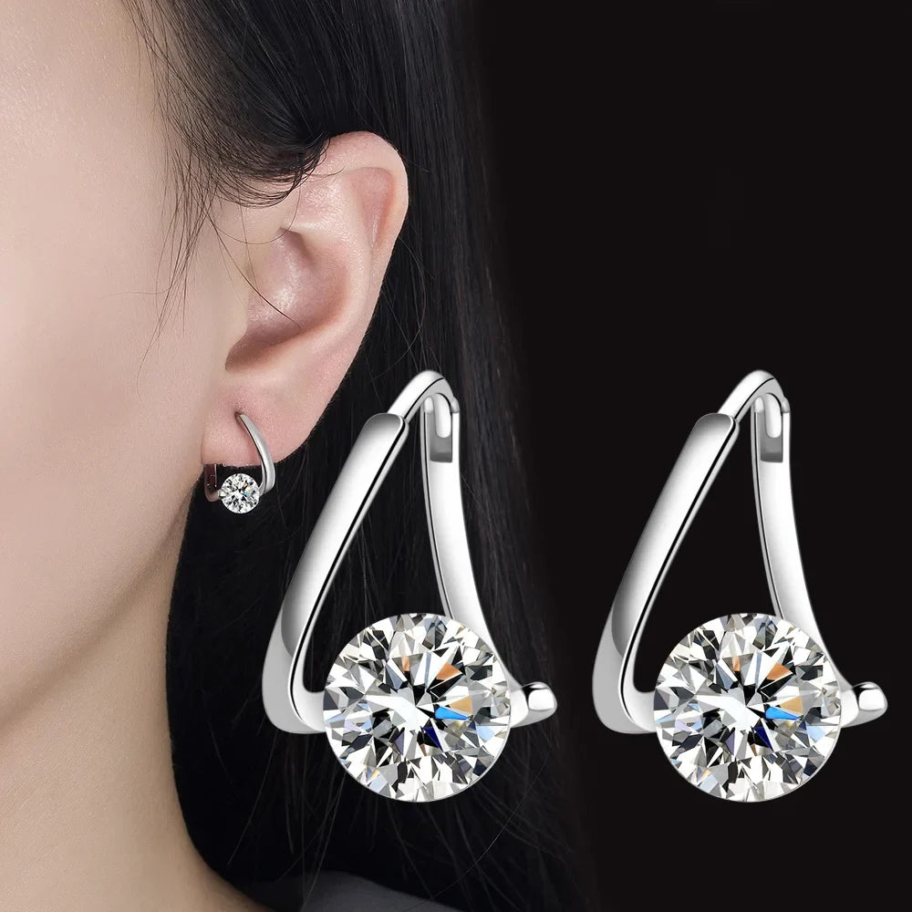 Irregular, minimalist, fashionable, and versatile earrings for spring and summer festivals, suitable for men, women, and couples