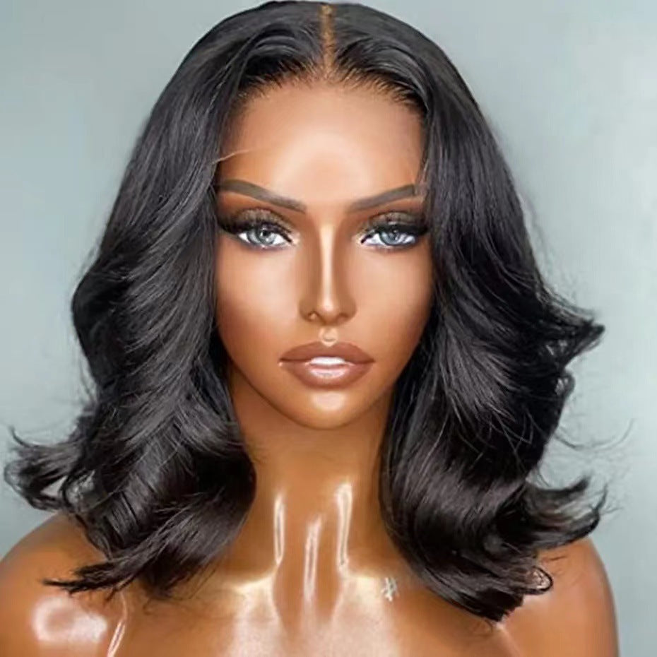 Front Wig Headband Lace Short Curly Hair